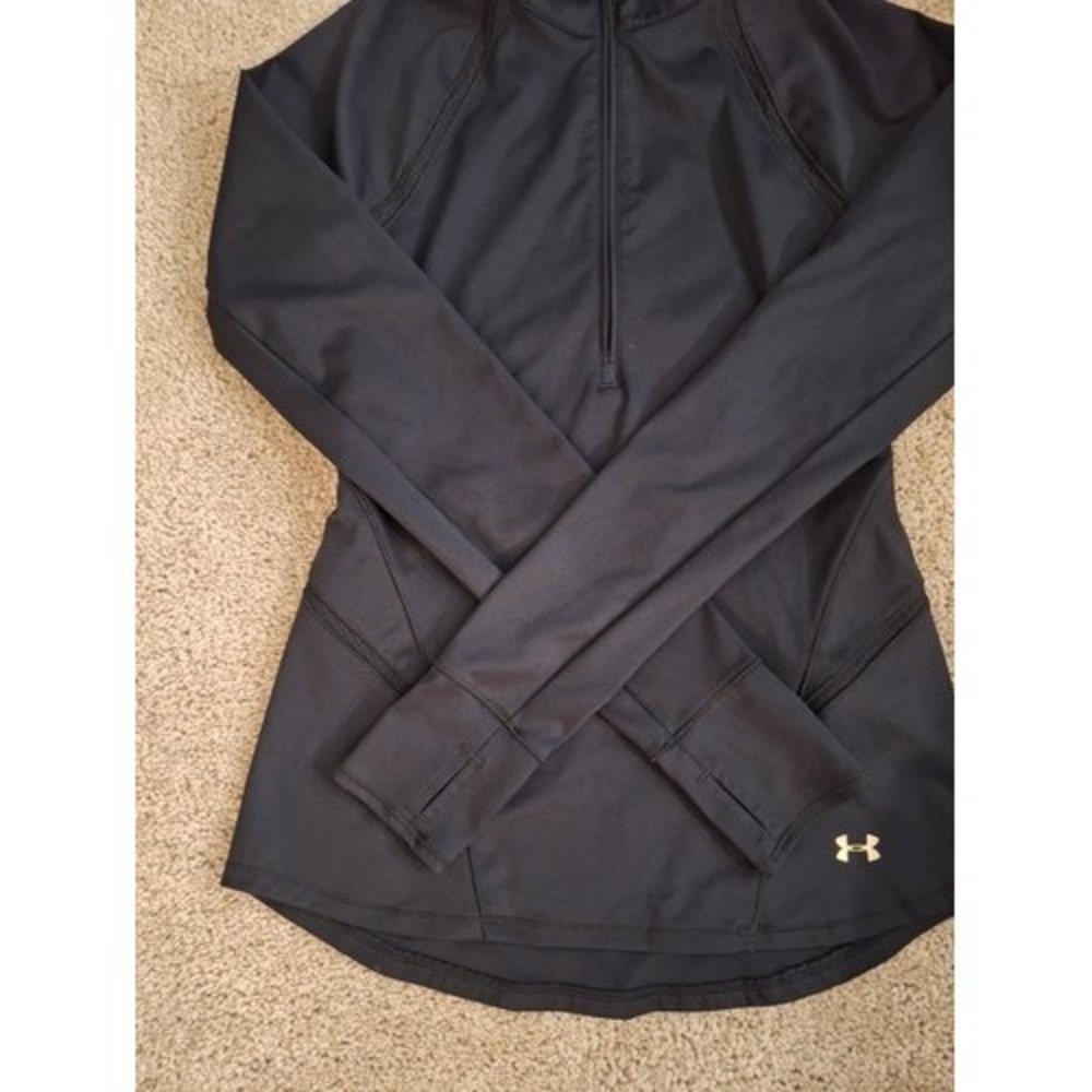 UnderArmour Heat Gear Fitted 1/4 Zip With Vented/Open Back - Picture 3 of 5